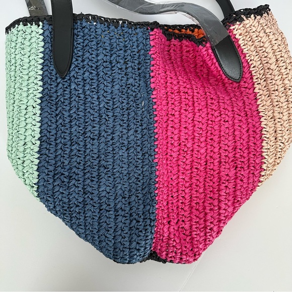 Banana Republic Pride Straw Beach Tote | New in Packaging - Picture 6 of 15